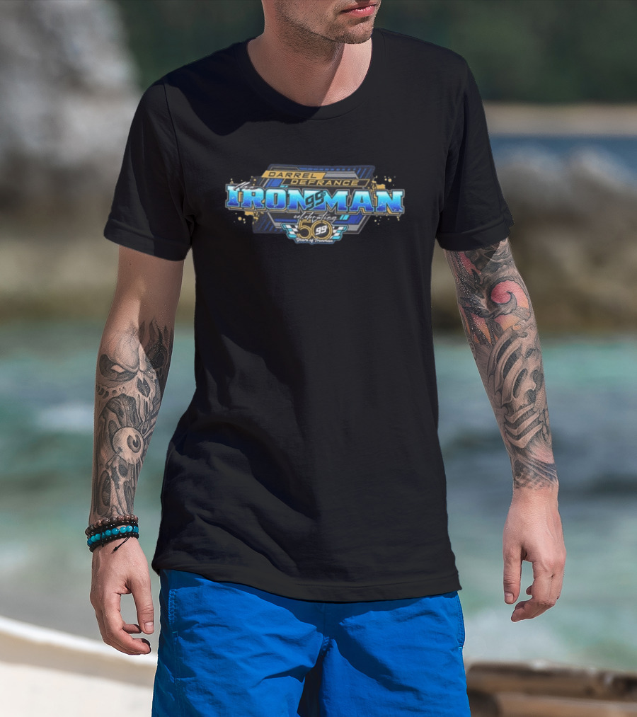 Darrel Defrance Ironman 99 Celebrating 50 Years Of Trouman T-Shirt
