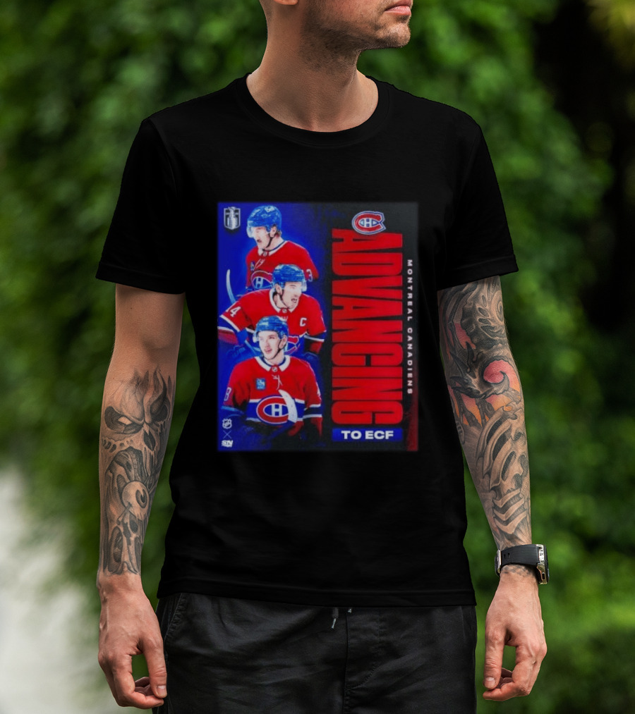 Montreal Canadiens Advancing To ECF 2026 T-Shirt