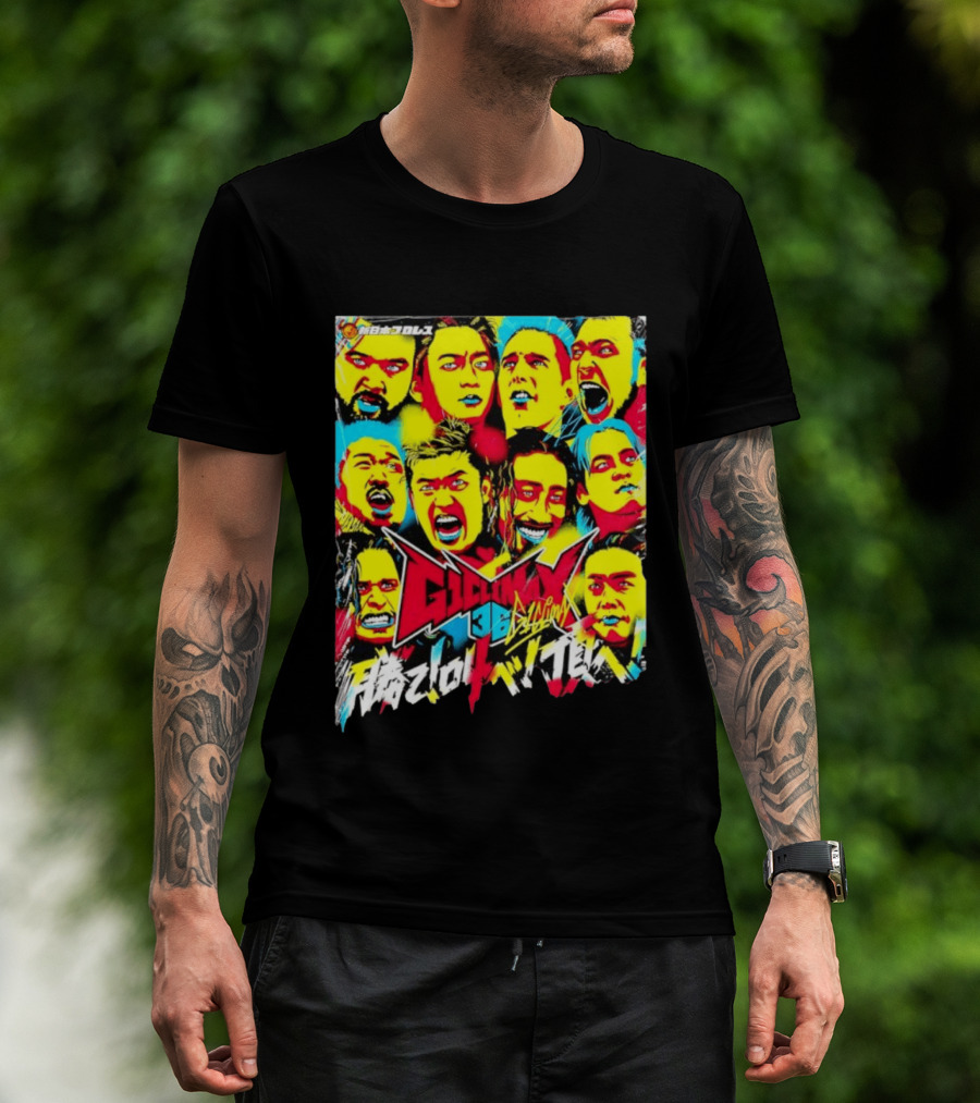 NJPW G1 Climax 36 Multicolor Wrestlers T-Shirt