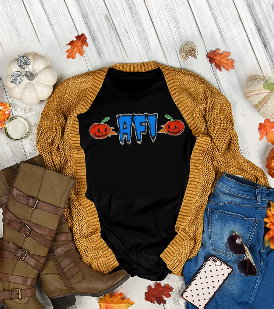 Danhausen WWE AFI Halloween Pumpkins T-Shirt