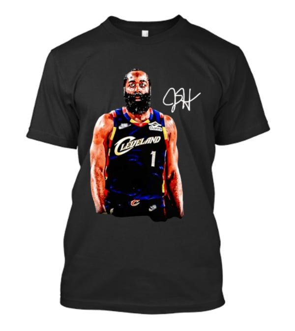 Cleveland Cavaliers James Harden 1 Basketball Jersey T-Shirt