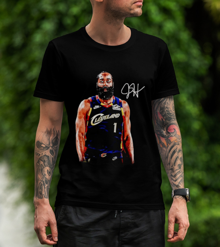 Cleveland Cavaliers James Harden 1 Basketball Jersey T-Shirt
