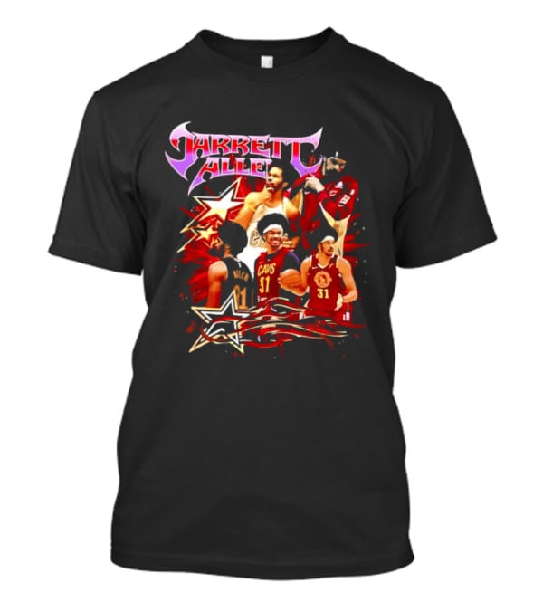 Jarrett Allen Cavs 31 Multi Star Basketball Highlights T-Shirt