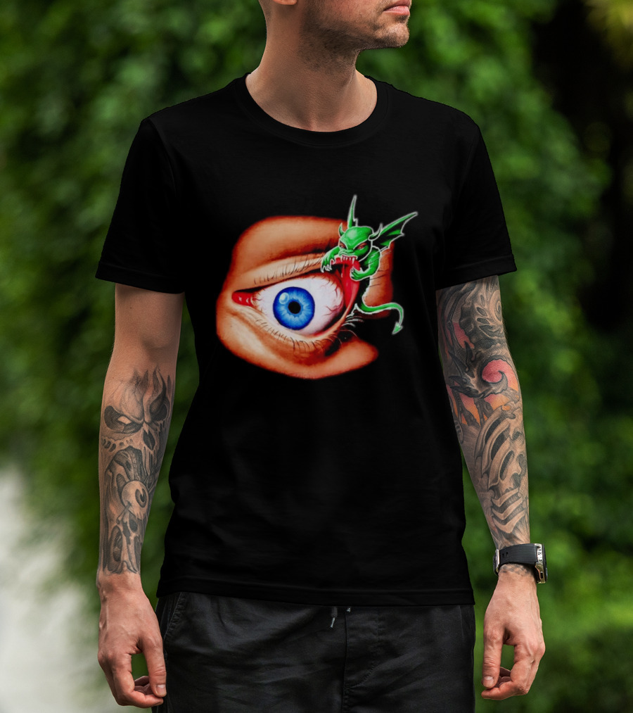 Universal Studios Halloween Horror Nights 1997 The Monster Eats Eyes T-Shirt