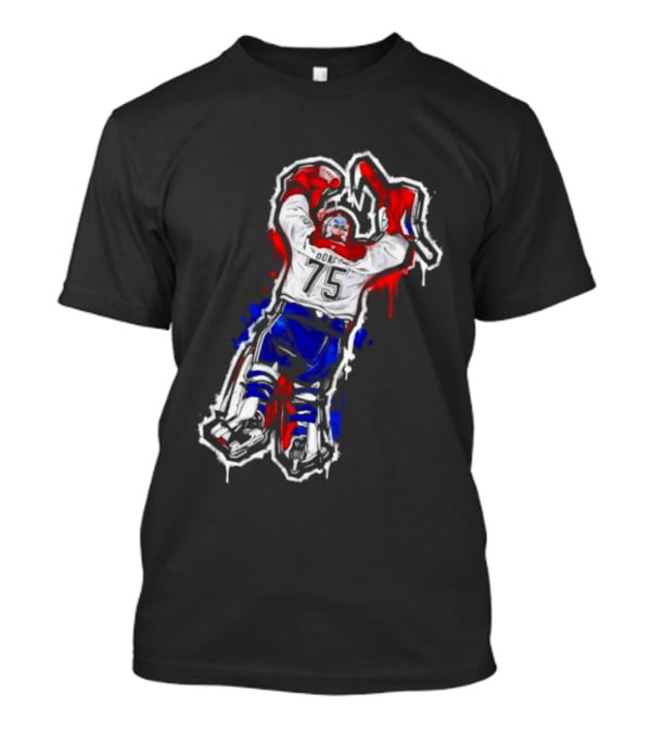 Laval Rocket Jakub Dobes Goalie 75 Hockey T-Shirt