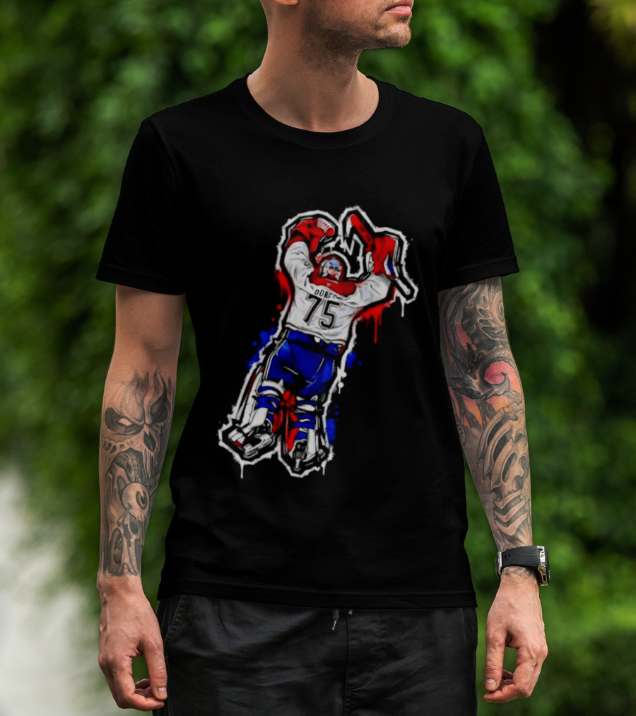 Laval Rocket Jakub Dobes Goalie 75 Hockey T-Shirt