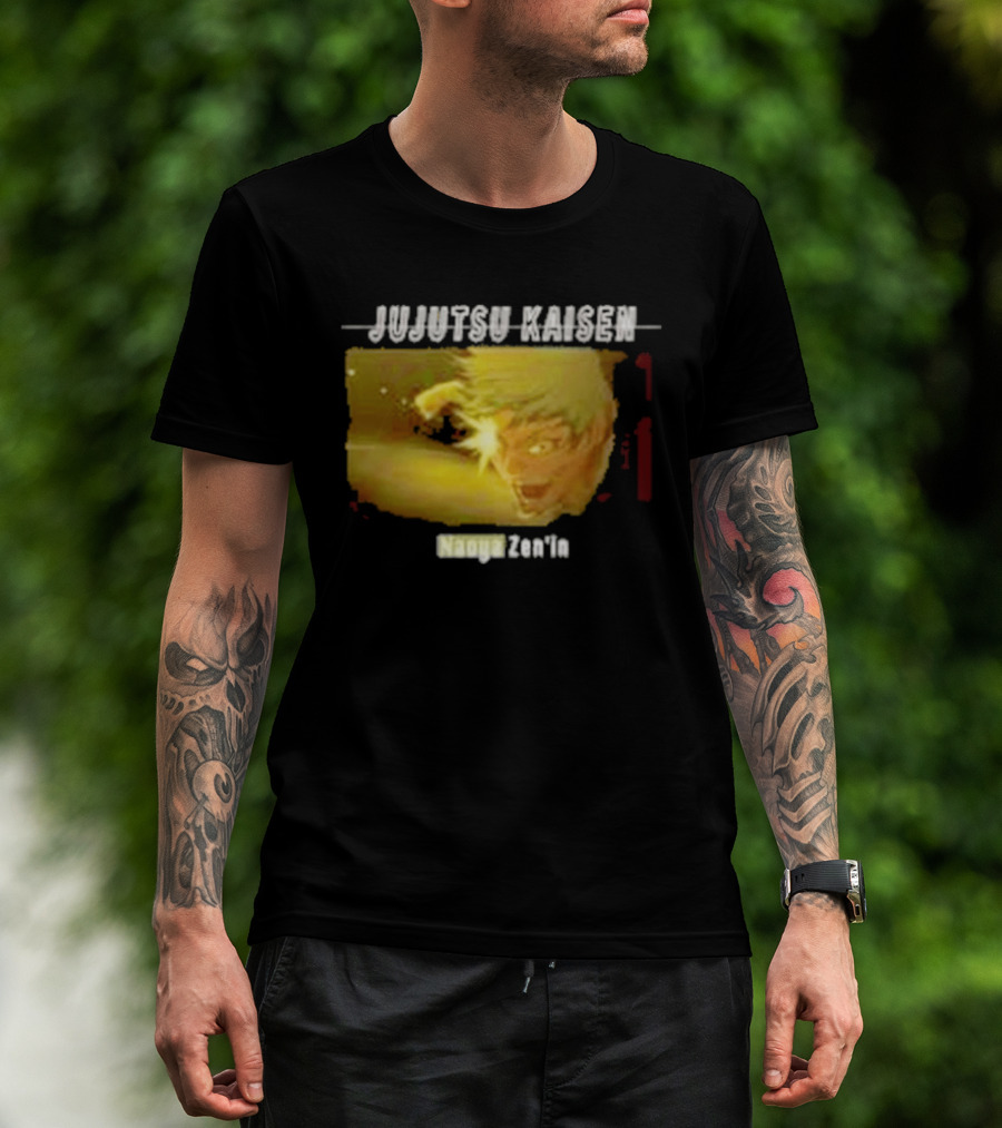 Naoya Zenin Character Jujutsu Kaisen Anime Series T-Shirt