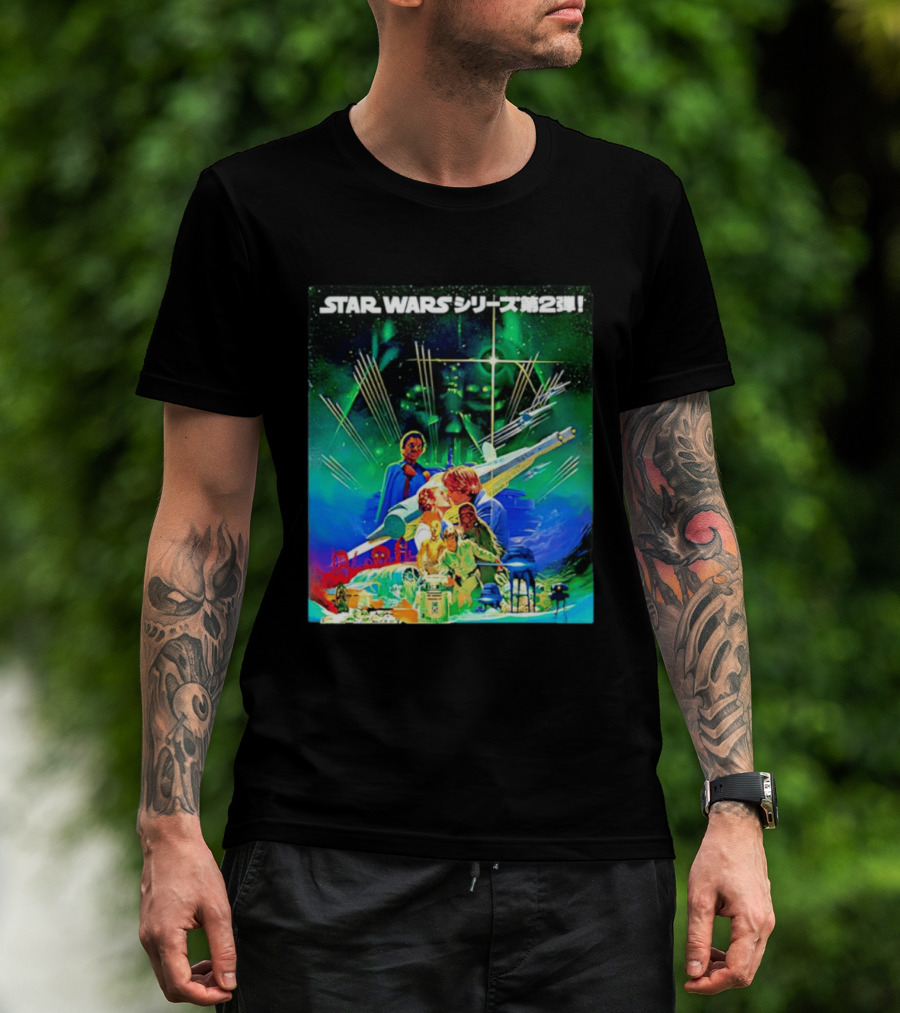 STAR WARS 2 The Empire Strikes Back 1980 Japan T-Shirt