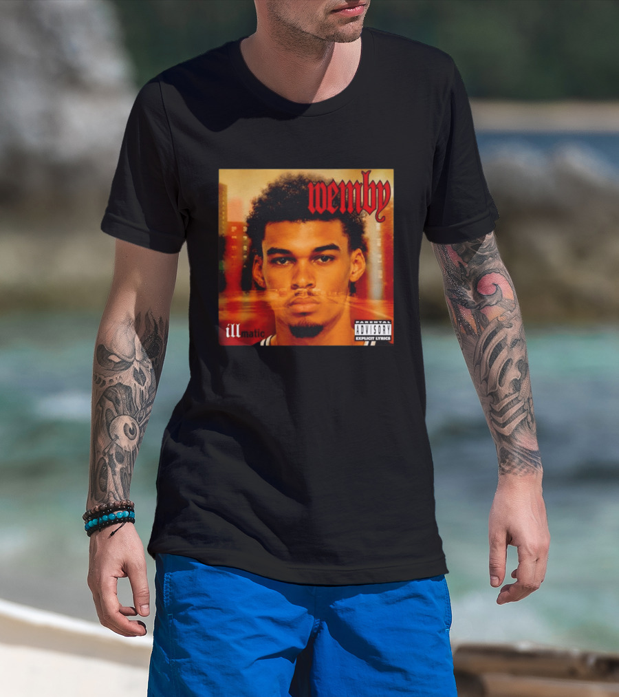 Wemby Illmatic San Antonio Spurs 2026 Explicit Lyrics Parental Advisory T-Shirt
