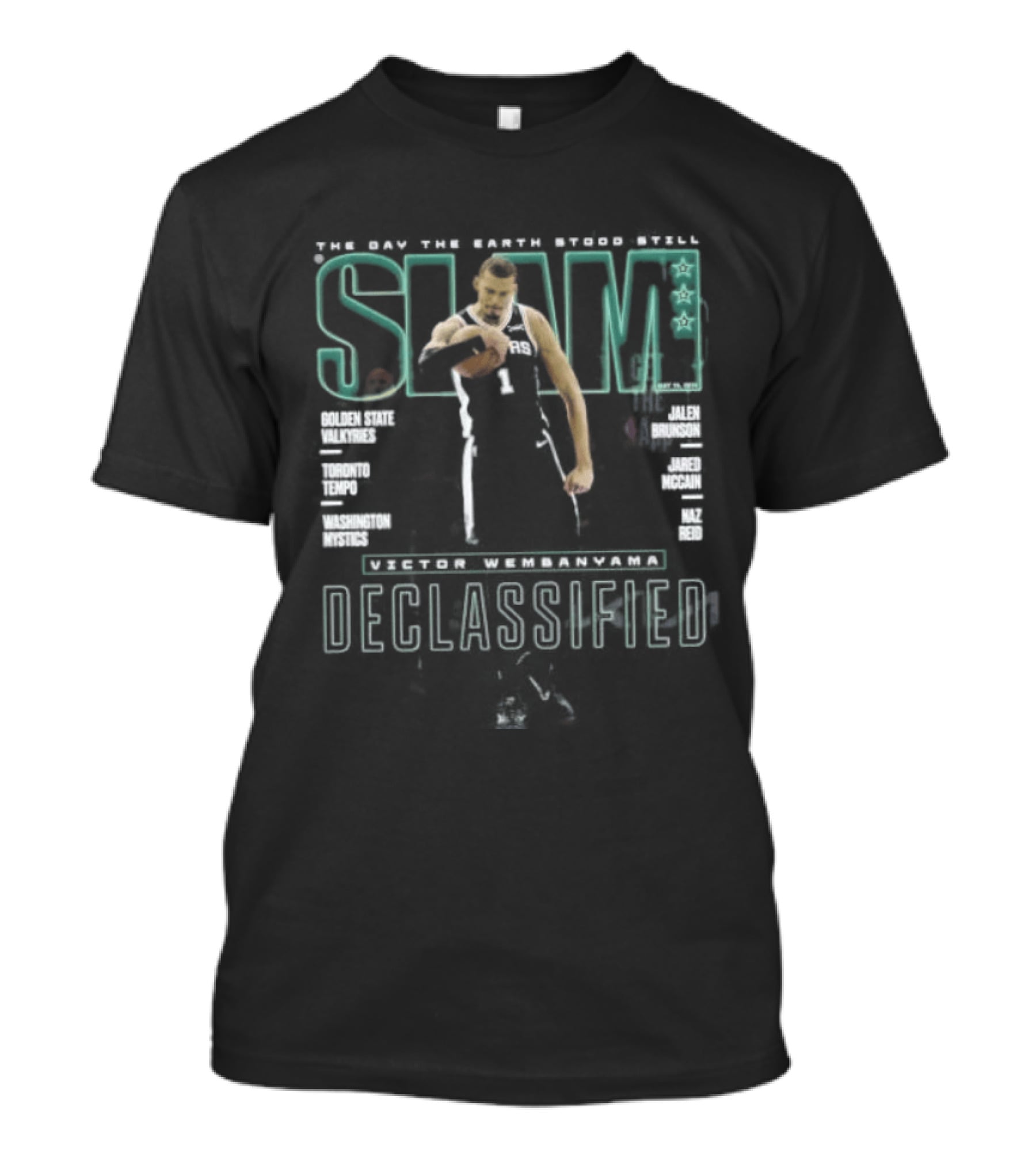 SLAM Victor Wembanyama Declassified The Day The Earth Stood Still T-Shirt