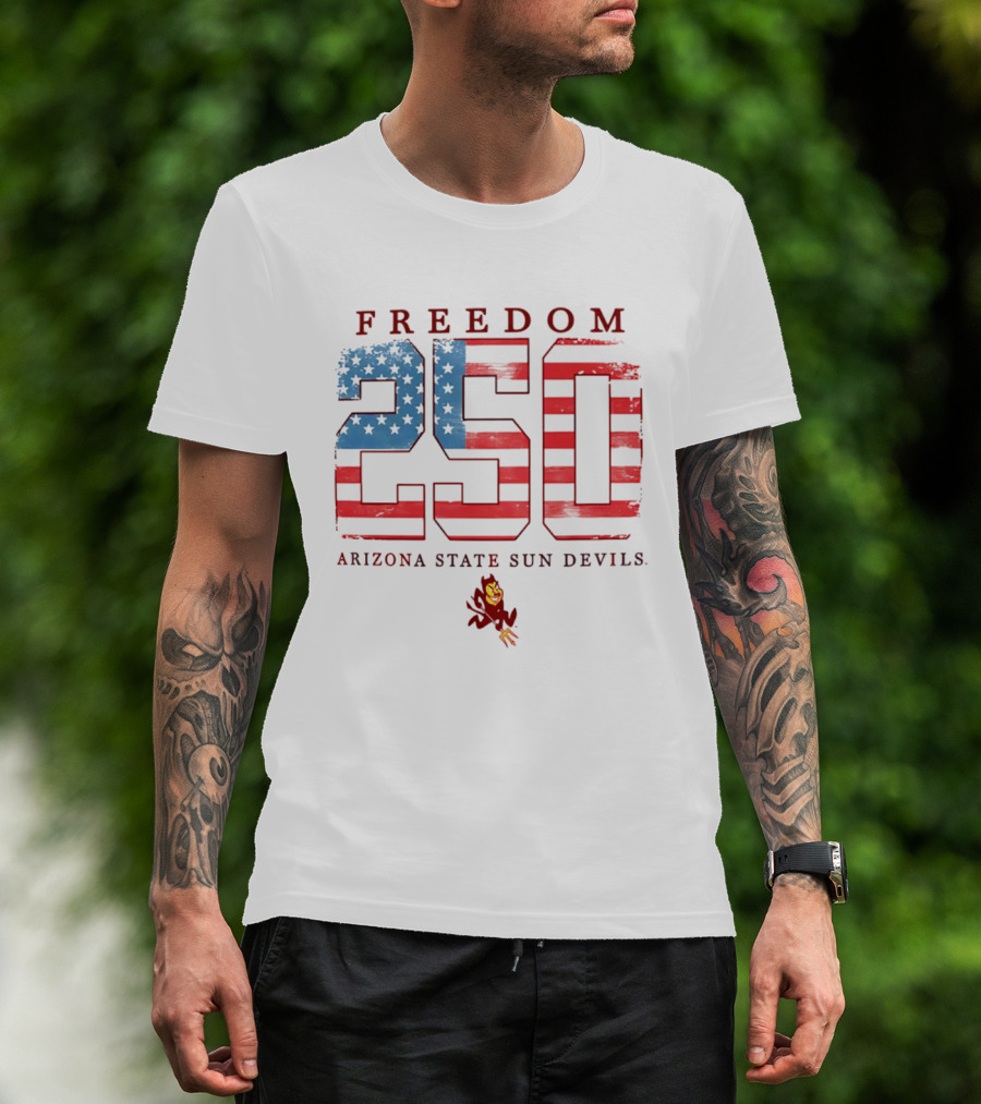 Freedom 250 Arizona State Sun Devils T-Shirt