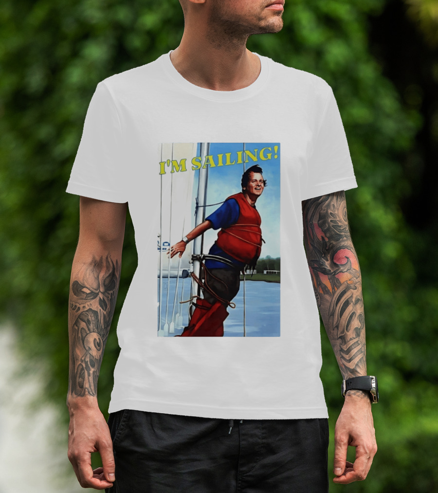Bill Murray I'm Sailing What About Bob Scene T-Shirt