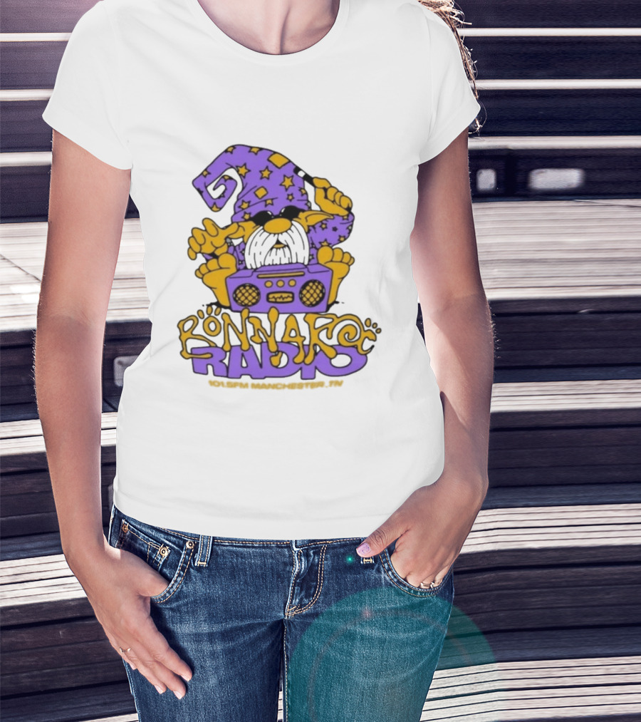 Bonnaroo Roo Radio Tour 2026 Wizard Boombox Magic T-Shirt
