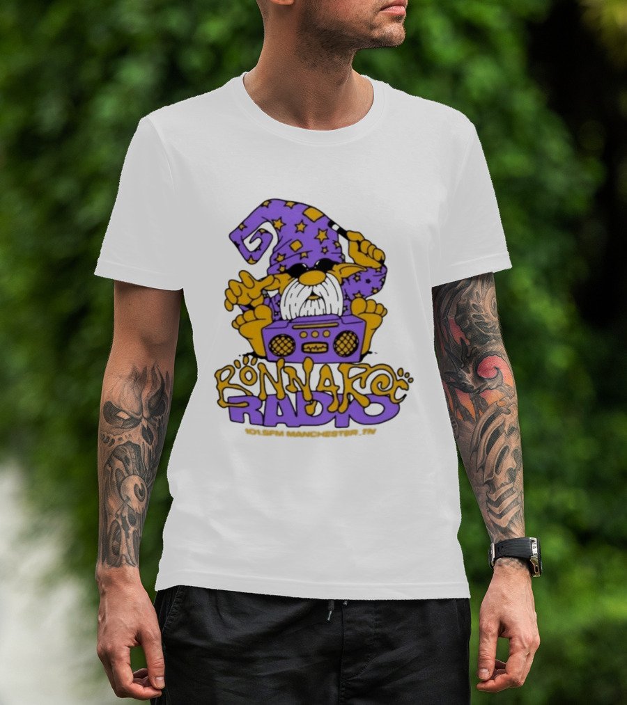 Bonnaroo Roo Radio Tour 2026 Wizard Boombox Magic T-Shirt