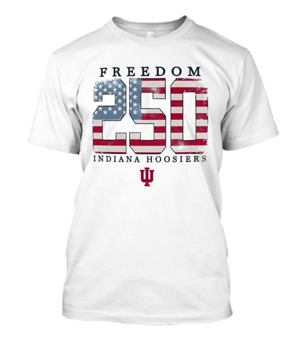 Indiana Hoosiers Freedom 250 Stars And Stripes Celebration T-Shirt