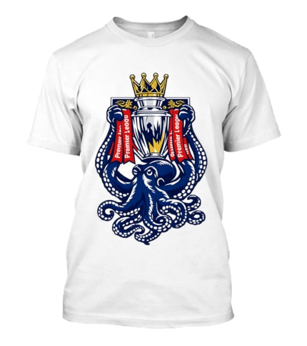 Octopus Holding Premier League Trophy Arsenal 2026 T-Shirt