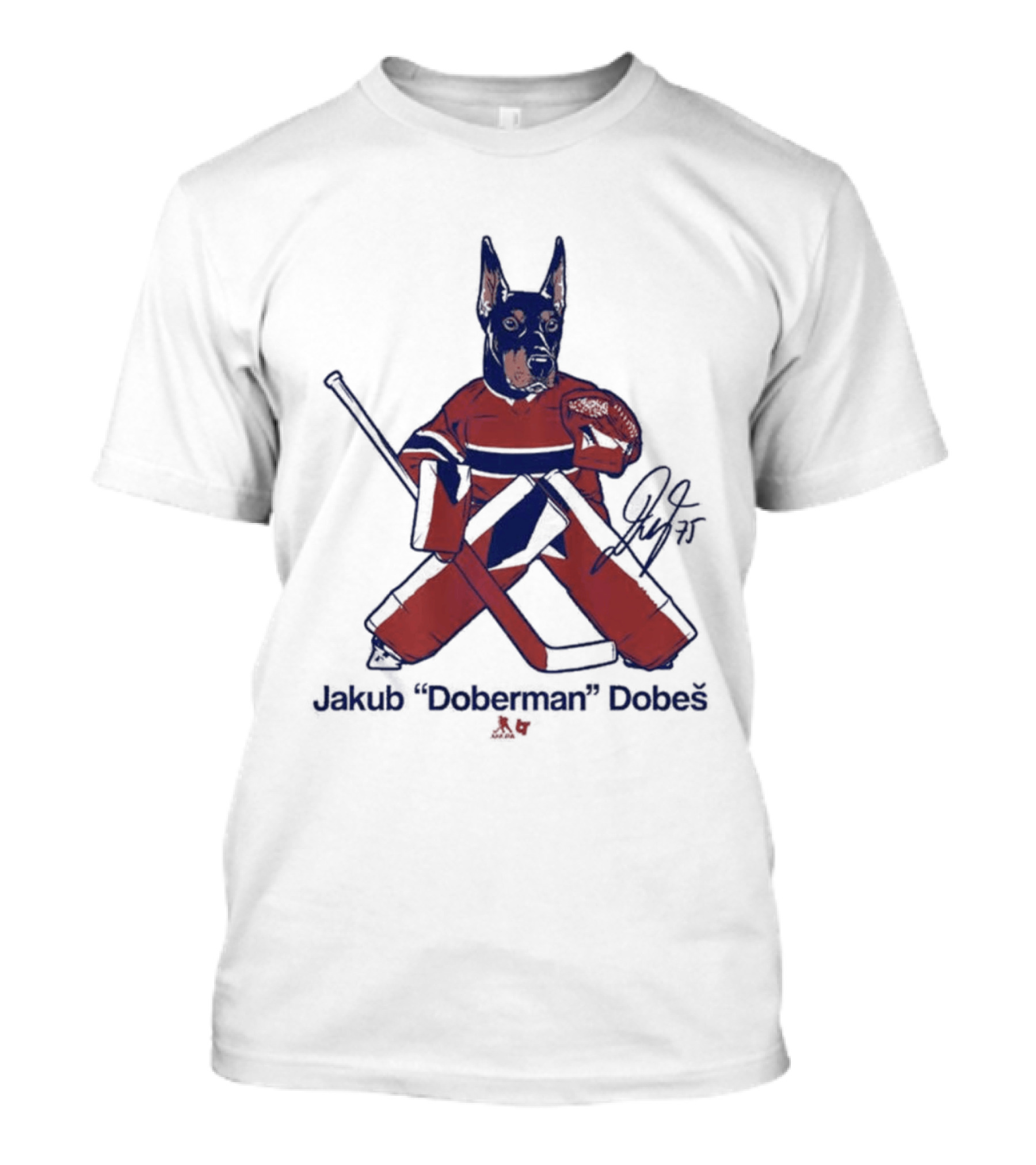 Jakub Doberman Dobeš Hockey Martial Arts Fusion T-Shirt