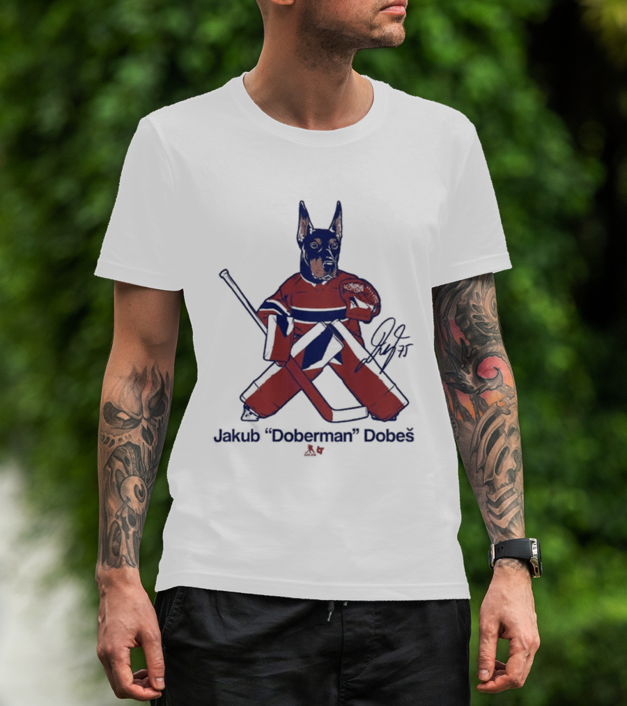 Jakub Doberman Dobeš Hockey Martial Arts Fusion T-Shirt