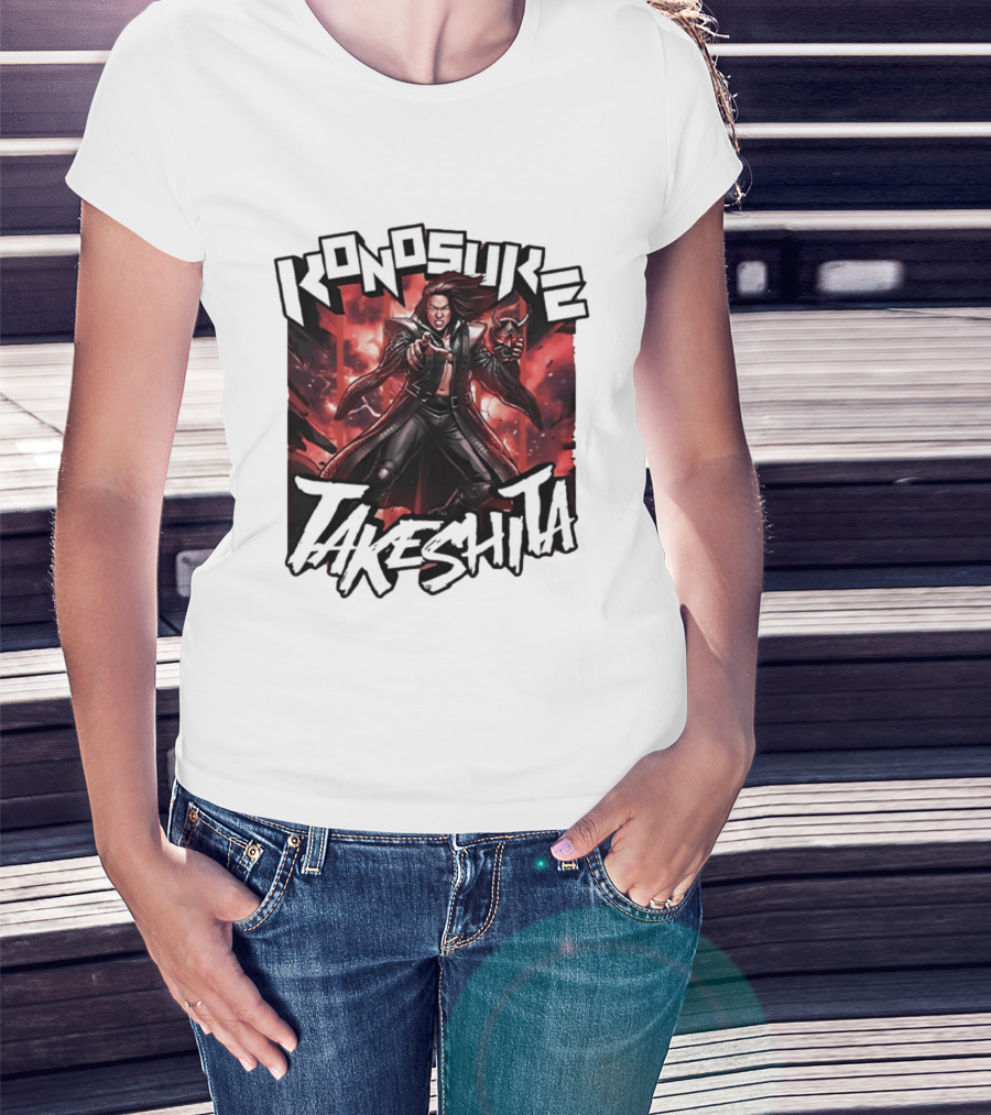 Konosuke Takeshita Intense Action Red T-Shirt