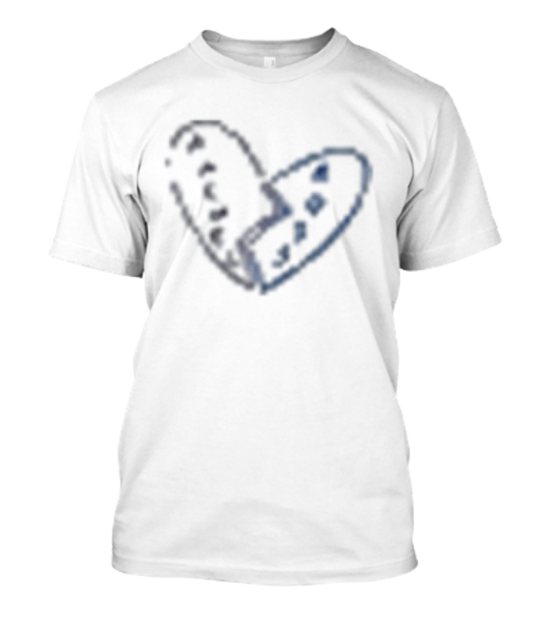 Maison Labiche Friends X MLB Patureau Heart T-Shirt