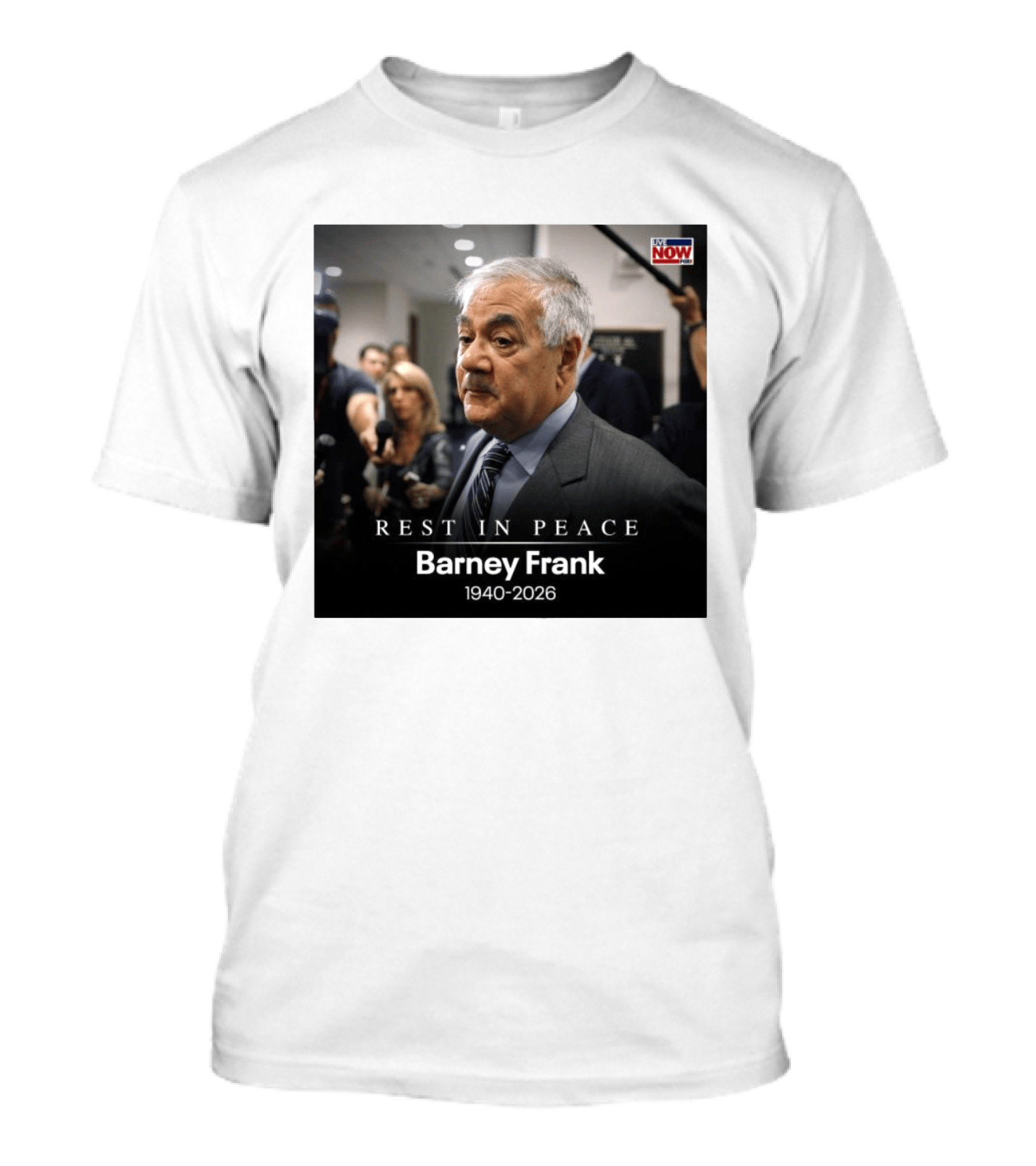 Rest In Peace Barney Frank 1940 2026 Memorial T-Shirt