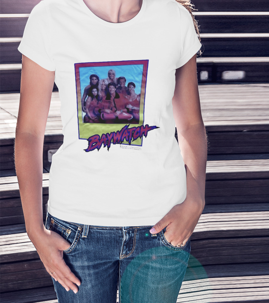 Bay Cast Photo Retro Style Shay Mitchell 1995 T-Shirt