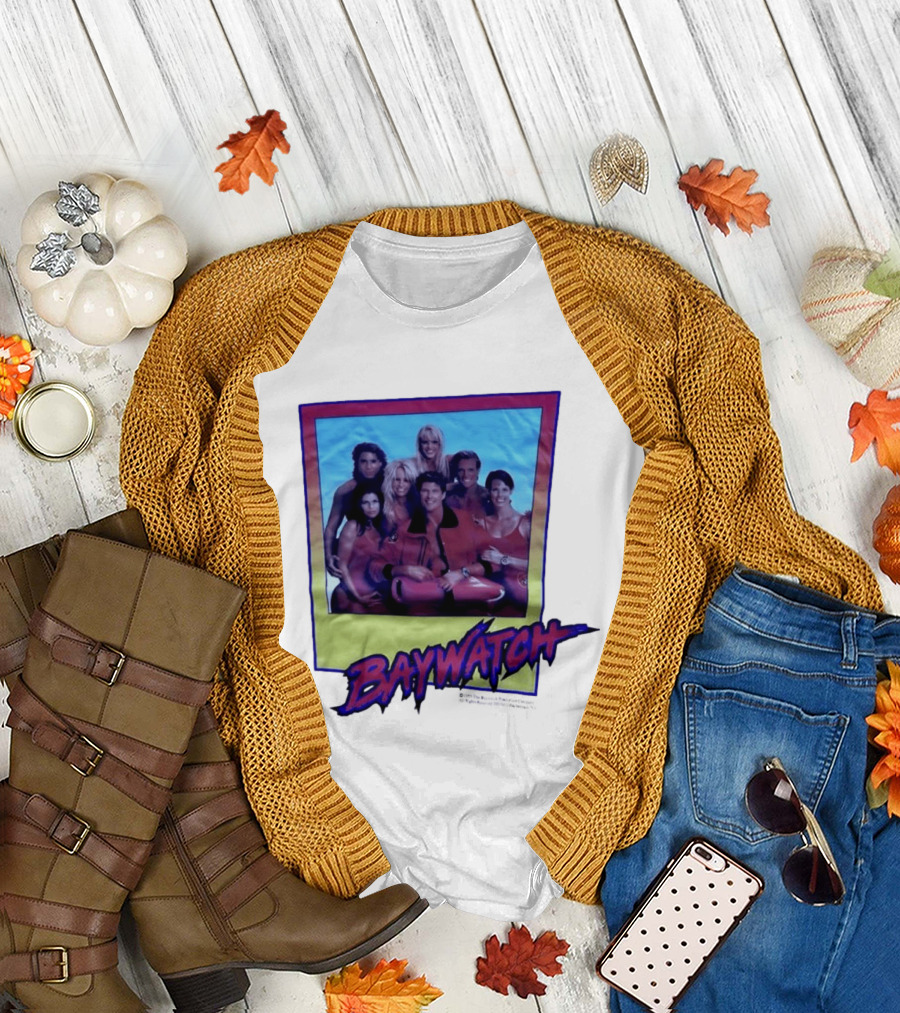 Bay Cast Photo Retro Style Shay Mitchell 1995 T-Shirt