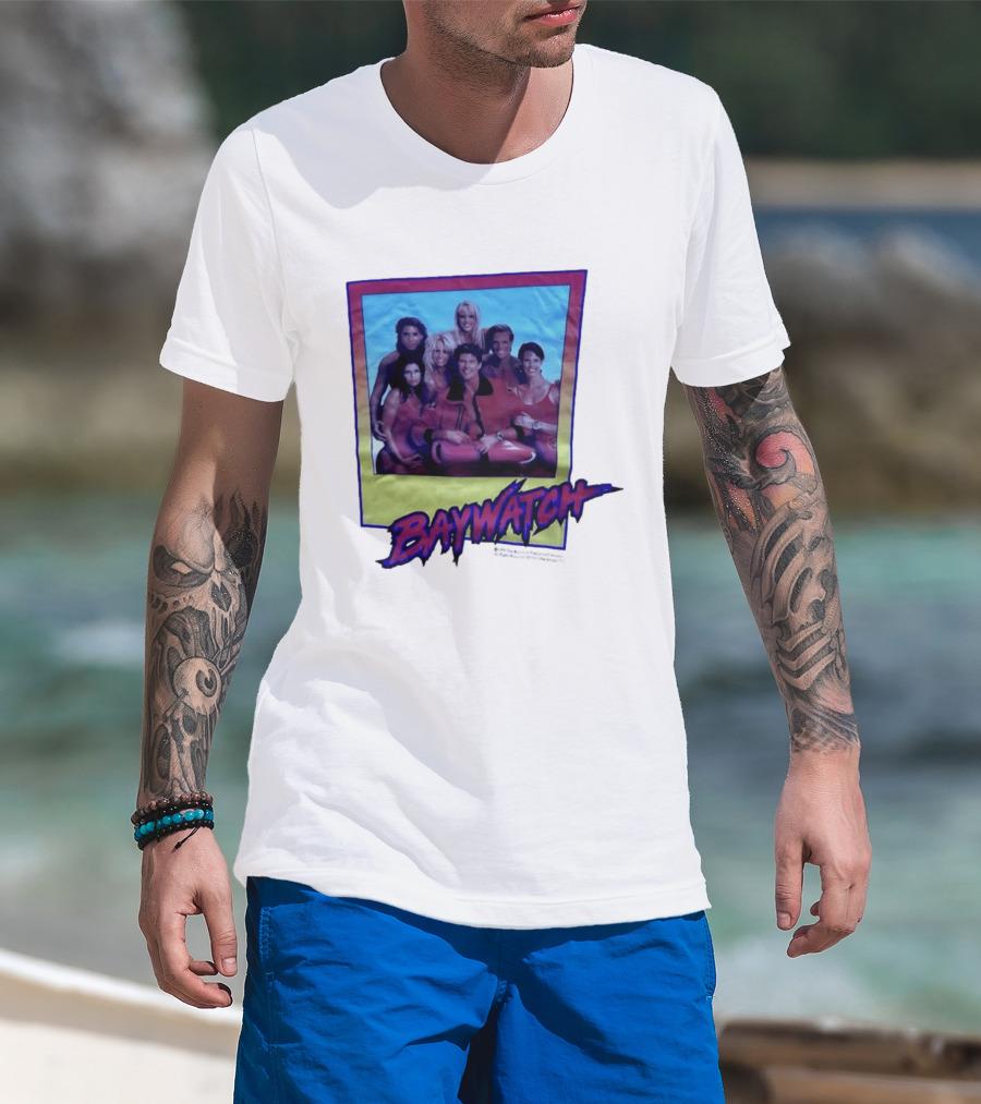 Bay Cast Photo Retro Style Shay Mitchell 1995 T-Shirt