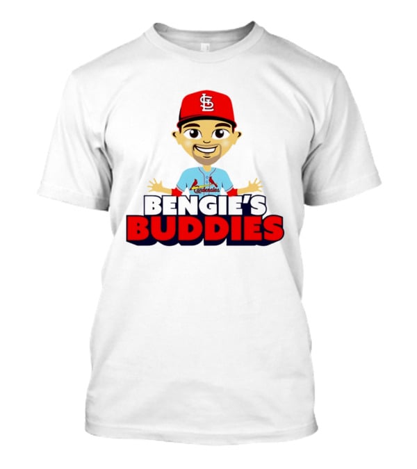 Bengie's Buddies St. Louis Cardinals Cardenales Caricature T-Shirt