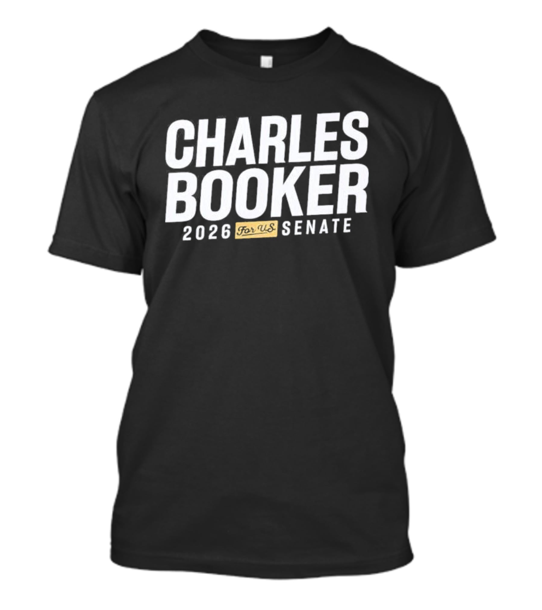 Charles Booker 2026 Bold US Senate Campaign T-Shirt