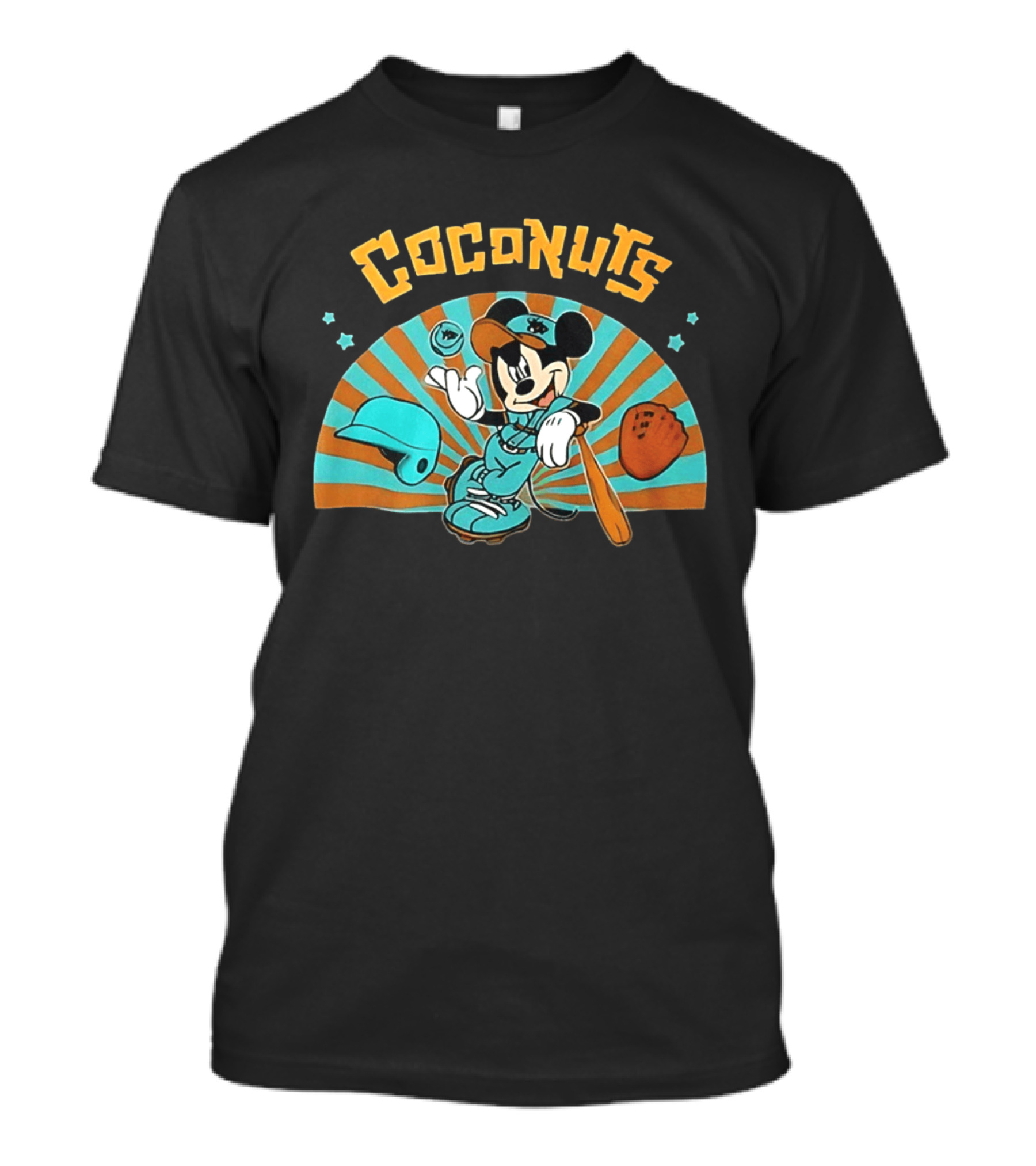 Coconuts Baseball Mickey Mouse Batting Gear 2026 T-Shirt