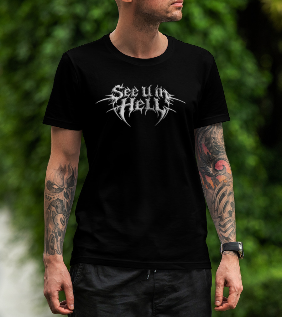 Devil May Cry X Papa Roach Hanumankind See U In Hell T-Shirt