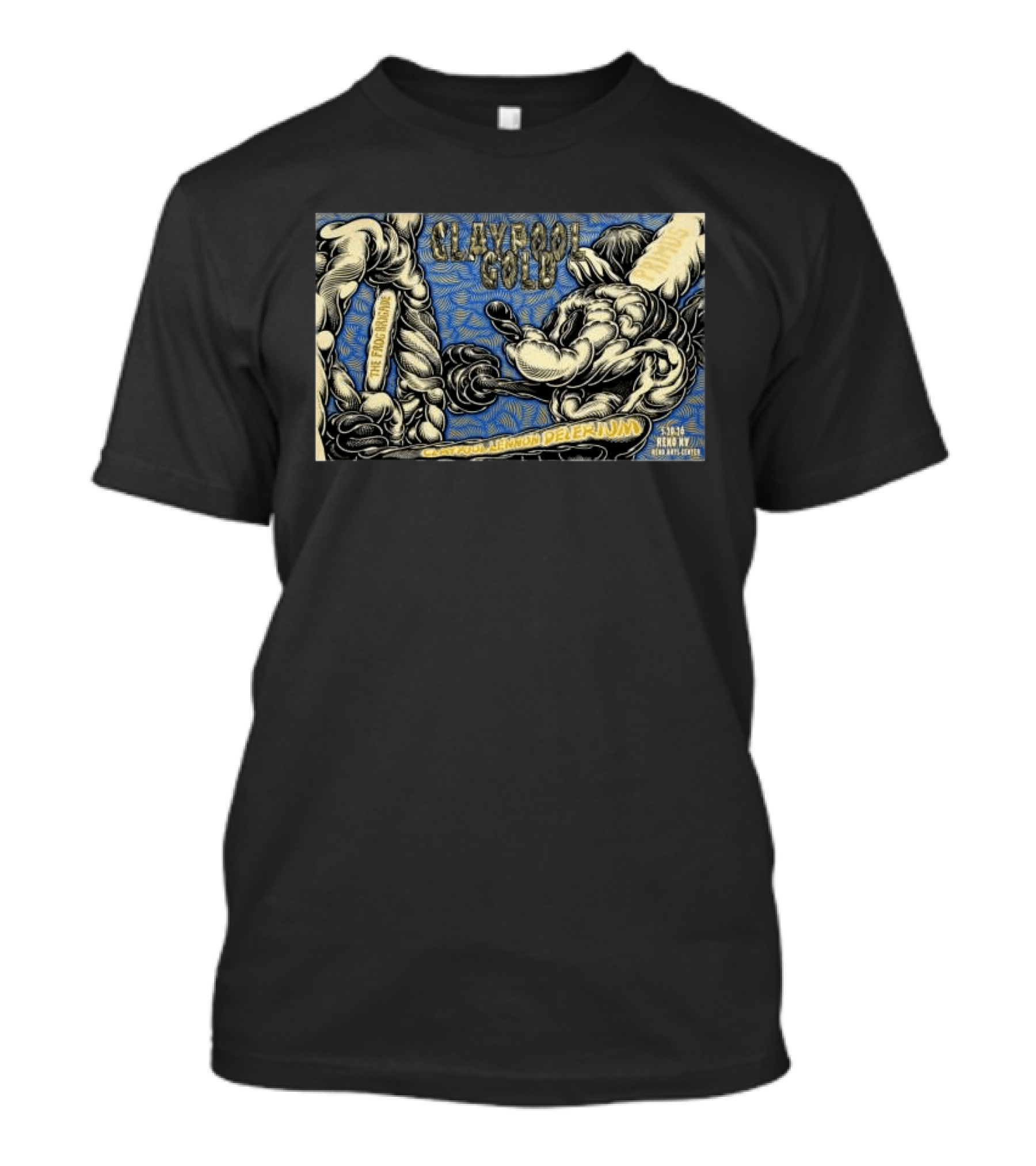 Claypool Lennon Delirium The Frog Brigade May 20 2026 Reno Events Center NV T-Shirt