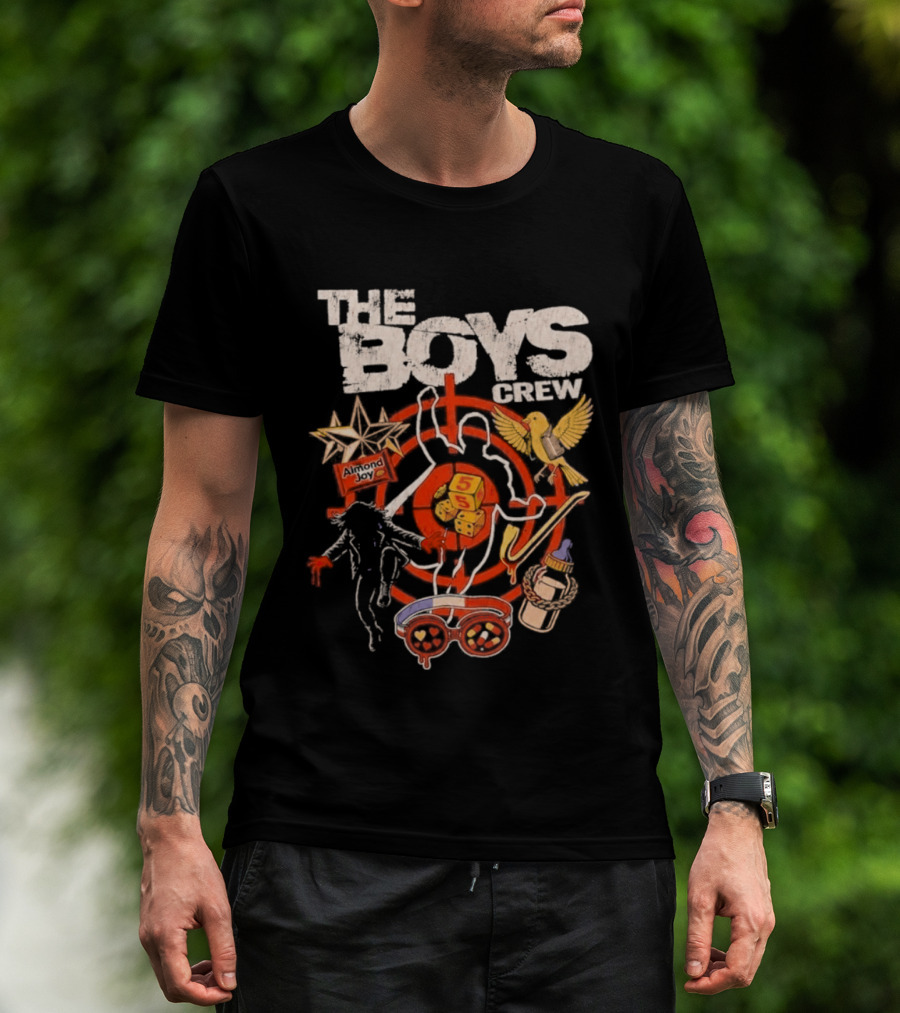 The Boys Crew 2026 Target Symbol With Iconic Superhero T-Shirt