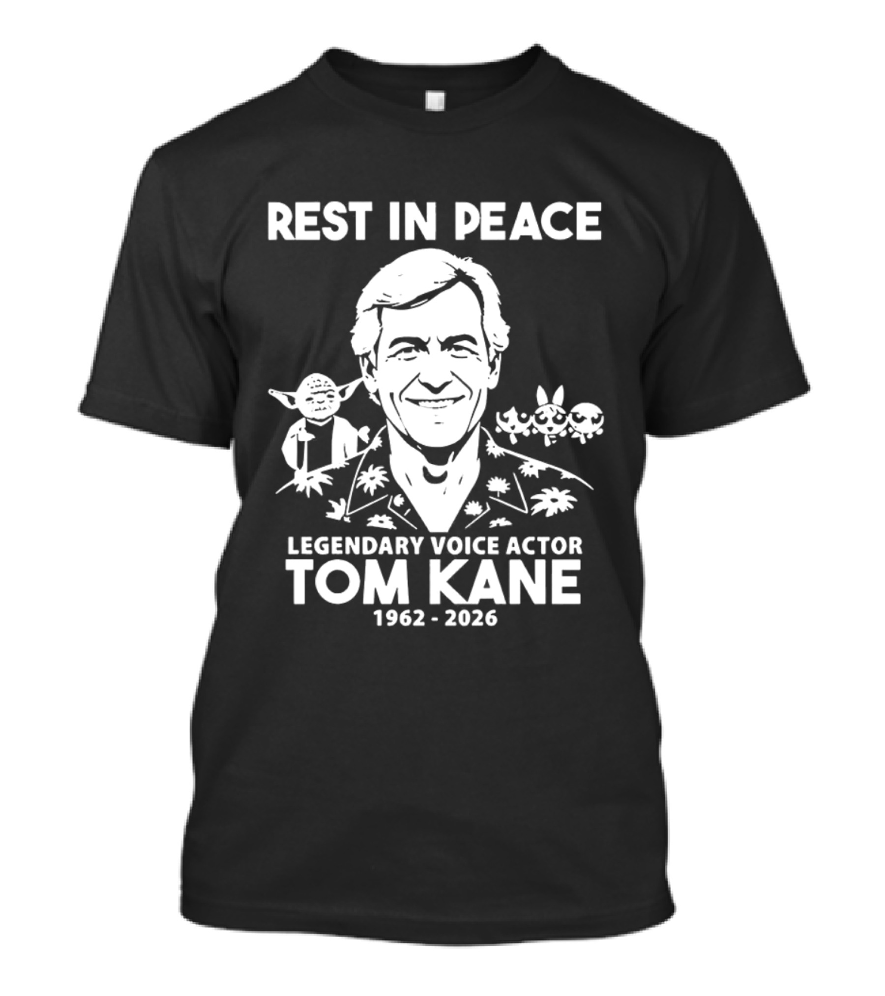 Rest In Peace Legendary Voice Actor Tom Kane 1962 2026 T-Shirt
