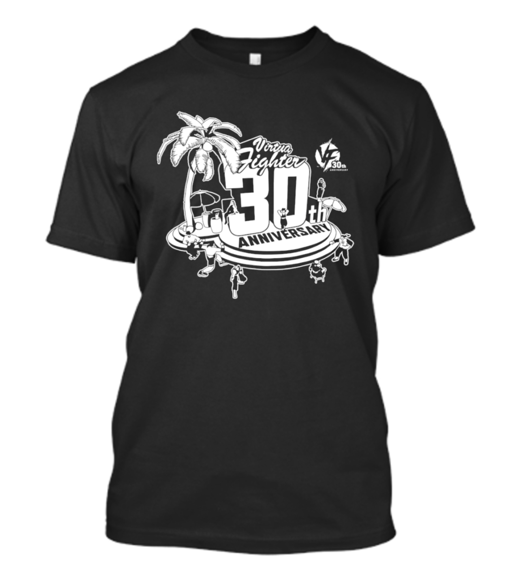 Virtua Fighter 30th Anniversary Palm Island Celebration T-Shirt