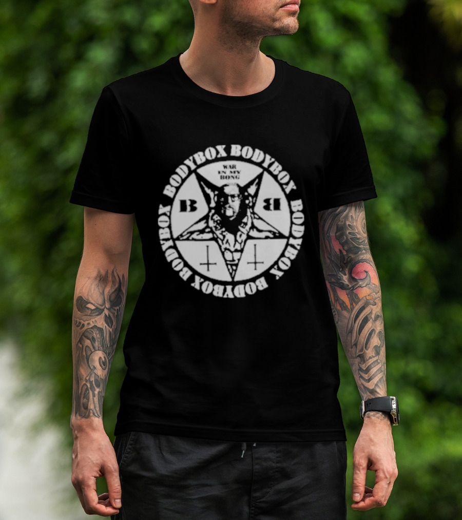 Bodybox Pentagram Symbol War In My Bong T-Shirt