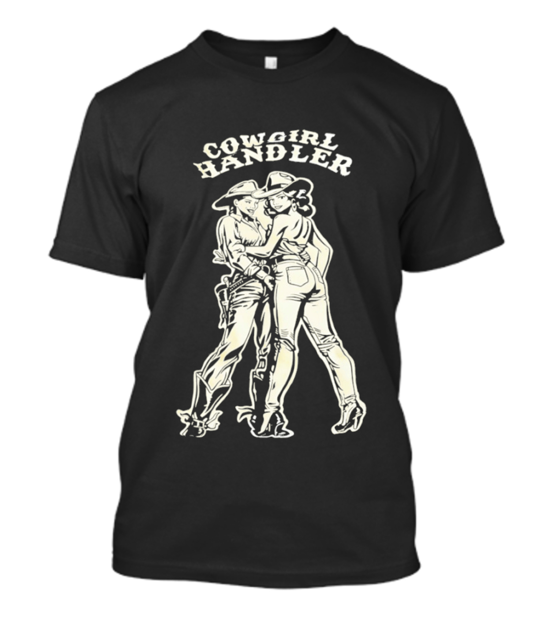 Cowgirl Handler Western Embrace Duo T-Shirt
