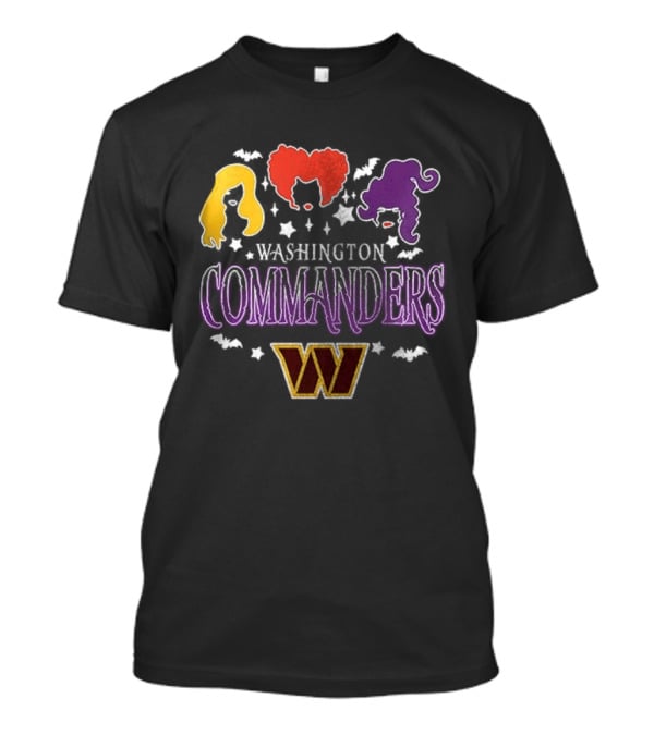 Washington Commanders You Can't Sit With Us Hocus Pocus Hair T-Shirt