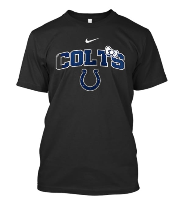 Indianapolis Colts Hello Kitty Nurse Nike Collaboration T-Shirt