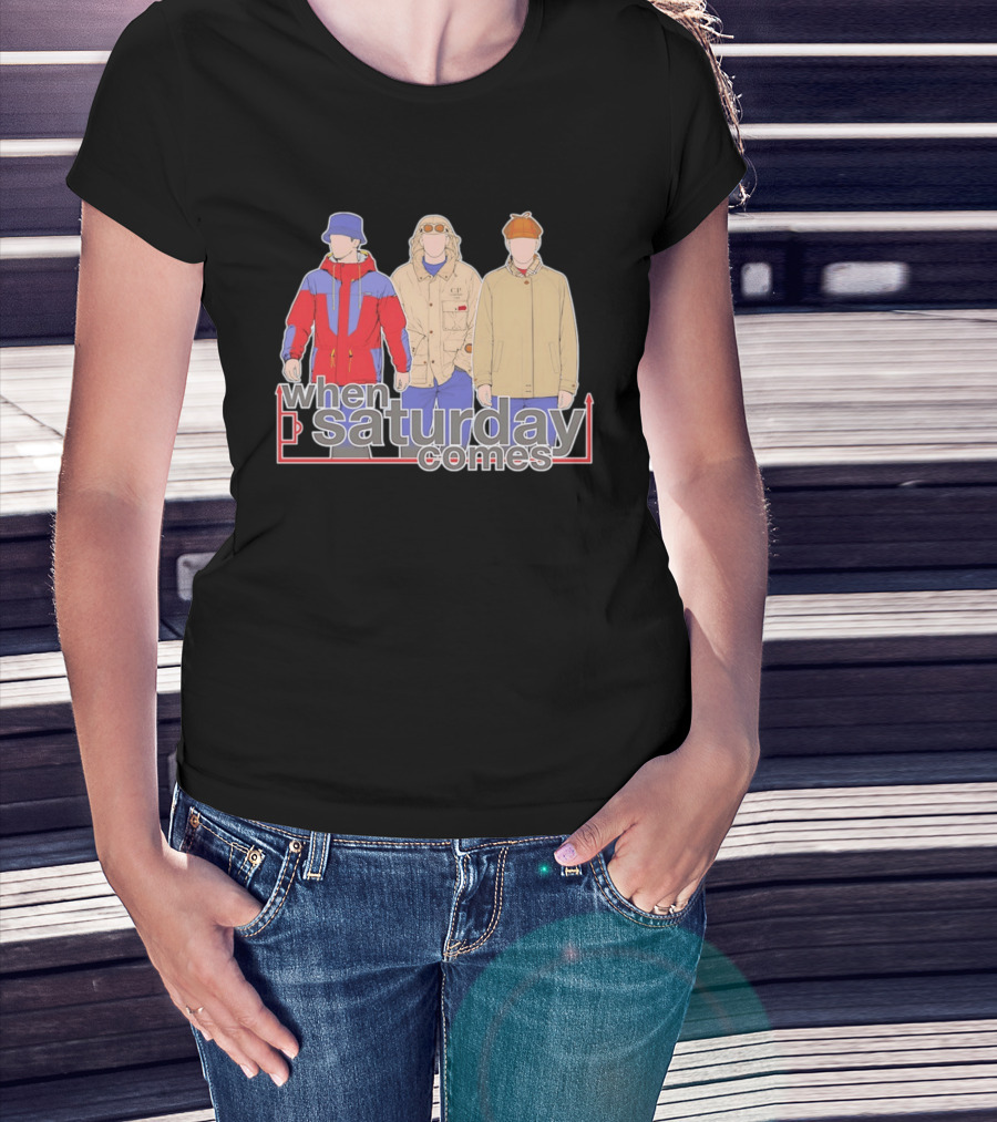 When Saturday Comes Terrace Casual CP T-Shirt