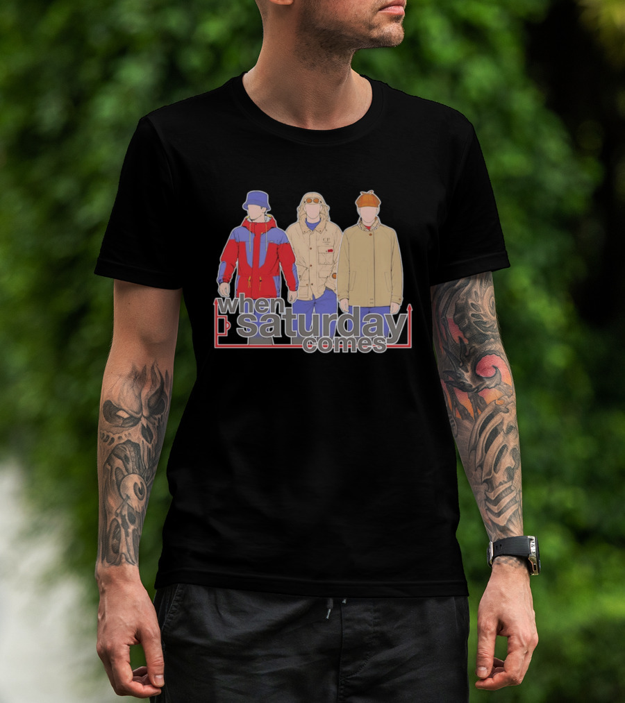 When Saturday Comes Terrace Casual CP T-Shirt