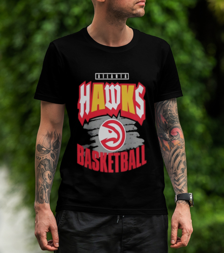 NBA 2026 Atlanta Hawks Basketball Game Night T-Shirt