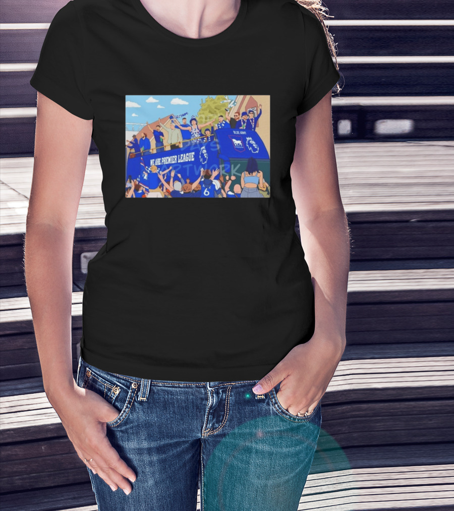 Ipswich Town Blue Army We Are Premier League Celebration Parade T-Shirt