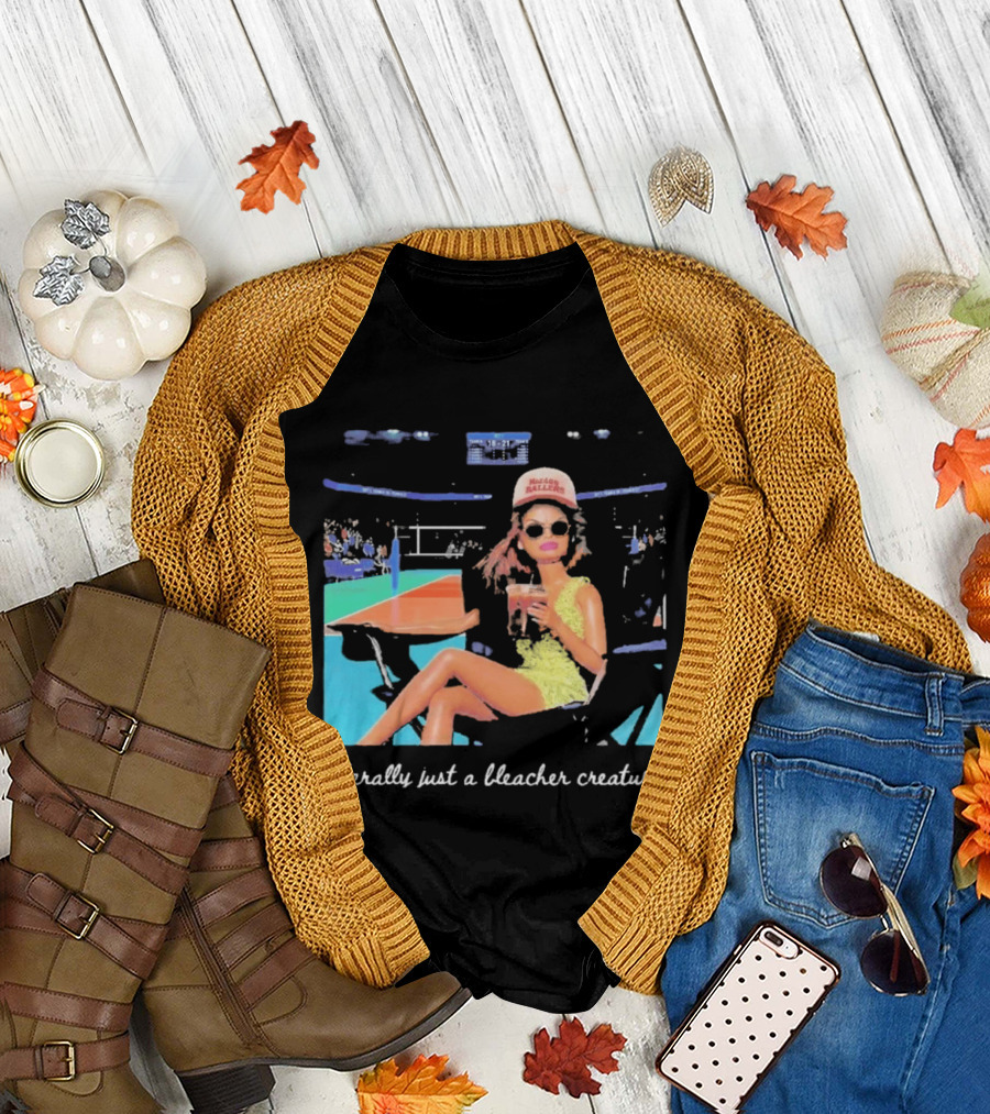 Barbie Maars Attack Volleyball Literally Just A Bleacher Creature T-Shirt