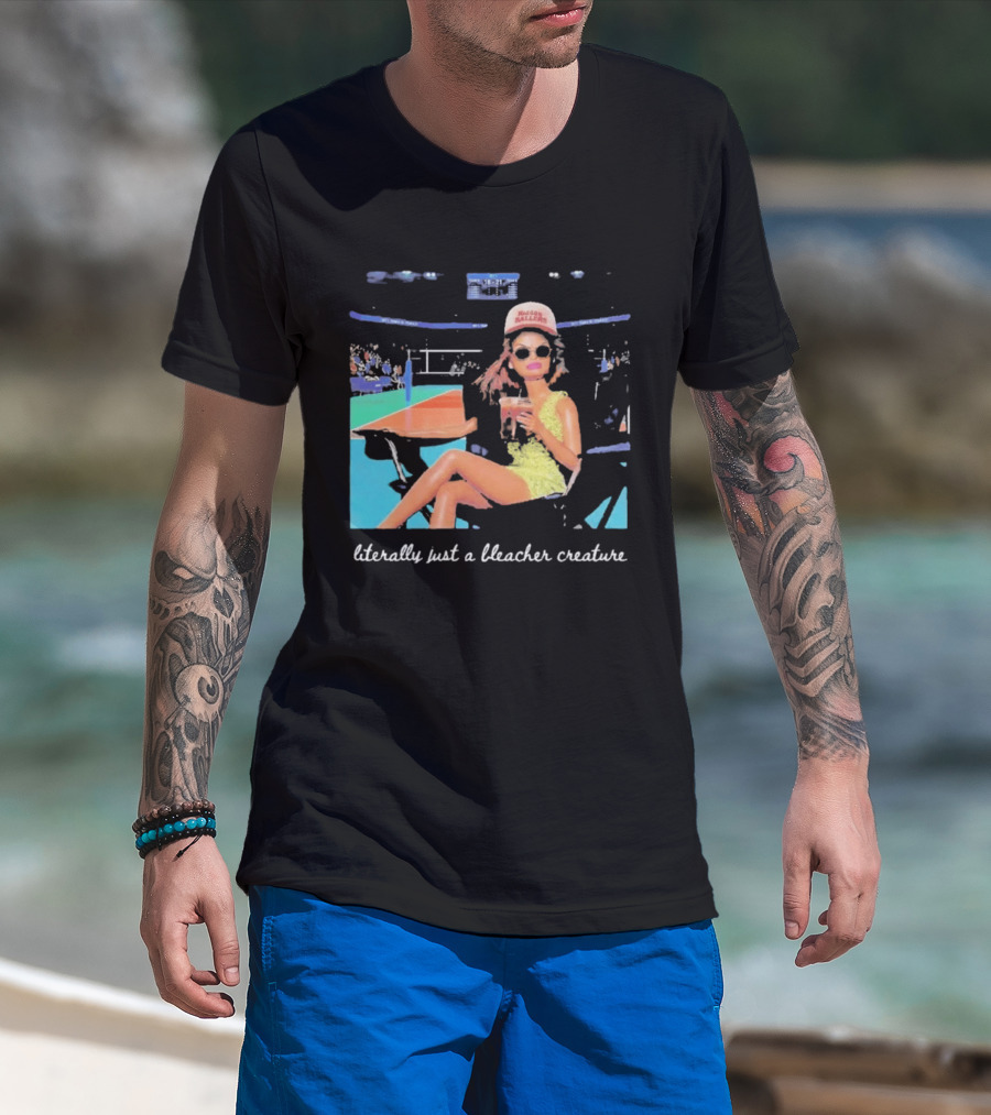 Barbie Maars Attack Volleyball Literally Just A Bleacher Creature T-Shirt