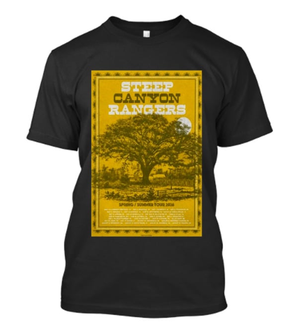 Steep Canyon Rangers Spring Summer Tour 2026 T-Shirt