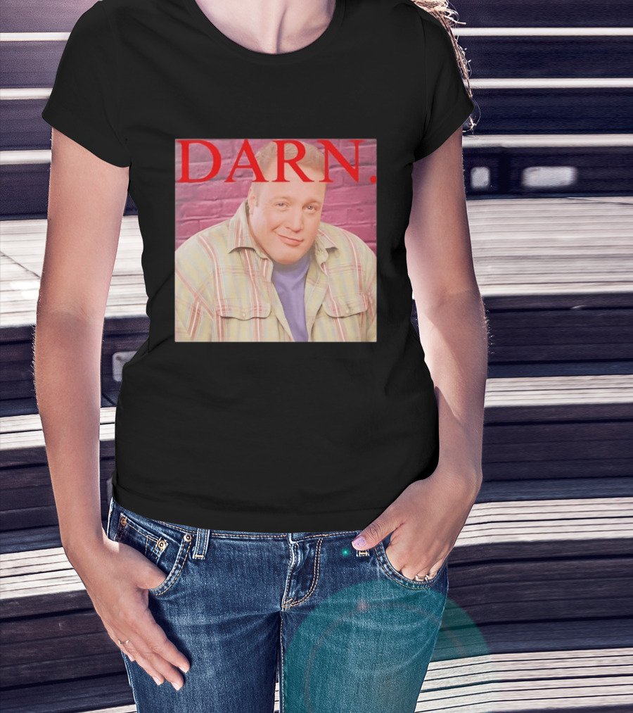 Darn Kevin James The King Of Queens Meme Red T-Shirt