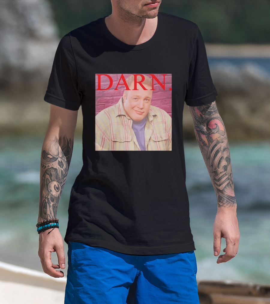 Darn Kevin James The King Of Queens Meme Red T-Shirt