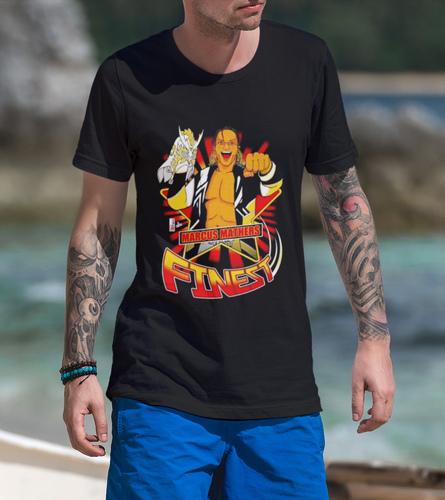 Marcus Mathers Finest Wrestling Star T-Shirt
